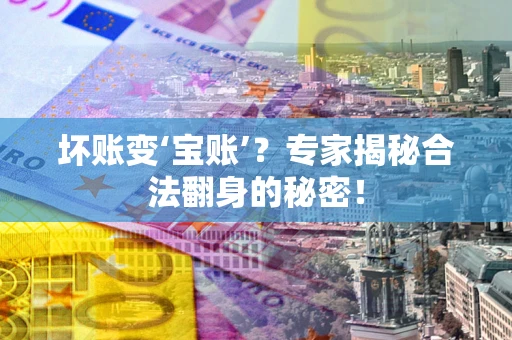 北京坏账变‘宝账’？专家揭秘合法翻身的秘密！