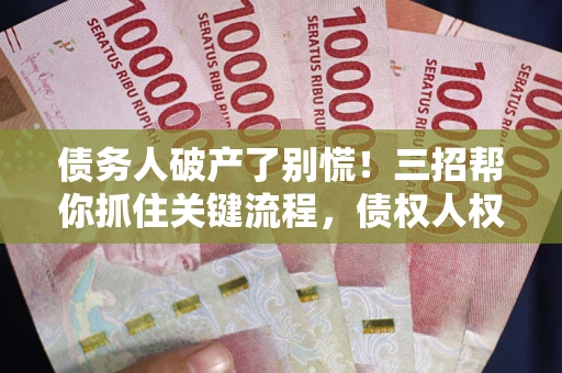 北京债务人破产了别慌！三招帮你抓住关键流程，债权人权益不再缩水