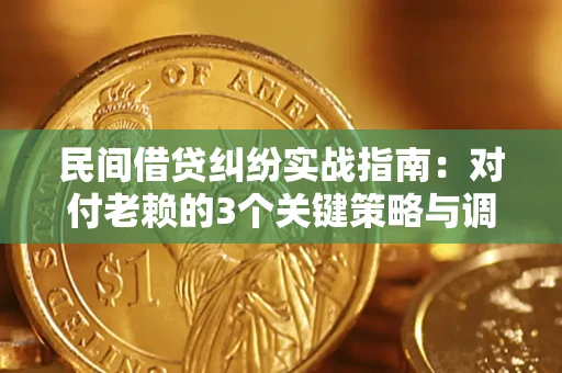 北京民间借贷纠纷实战指南：对付老赖的3个关键策略与调解盲区解析
