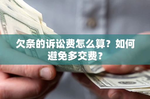 北京欠条的诉讼费怎么算？如何避免多交费？