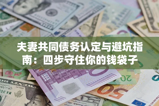 北京夫妻共同债务认定与避坑指南：四步守住你的钱袋子