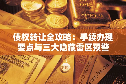 北京债权转让全攻略：手续办理要点与三大隐藏雷区预警